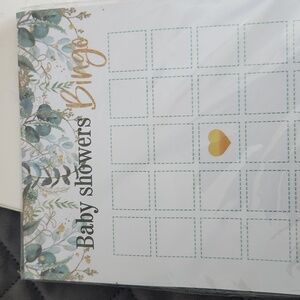 Baby Shower games ☆ Pencils included ☆ New in Box ☆ Bingo Word Scramble Trivia